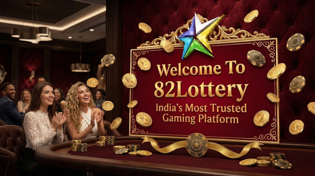 82Lottery Poster with logo